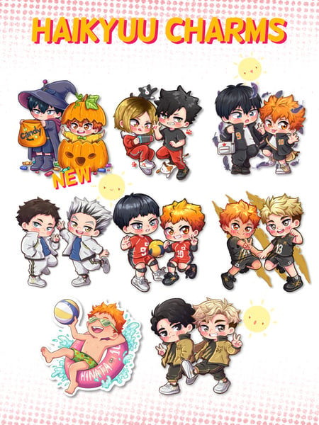 Image of Haikyuu!! Charms