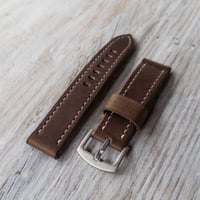Image 1 of 22mm Horween Derby Strap - Nut
