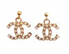 14k gold filled Chanel Pearl earrings  