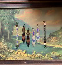 Image 3 of Garden Party fringe - White