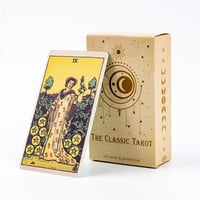 Image 1 of The Classic Tarot Cards Deck 78Pcs For Easy Beginners Fate Fortune Telling Party Tabletop Board Game