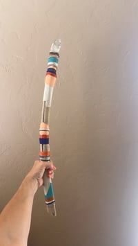 Image 3 of *new* MEXICAN BLANKET crystal wand
