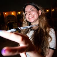 Image 9 of Too High Lanyard (White)