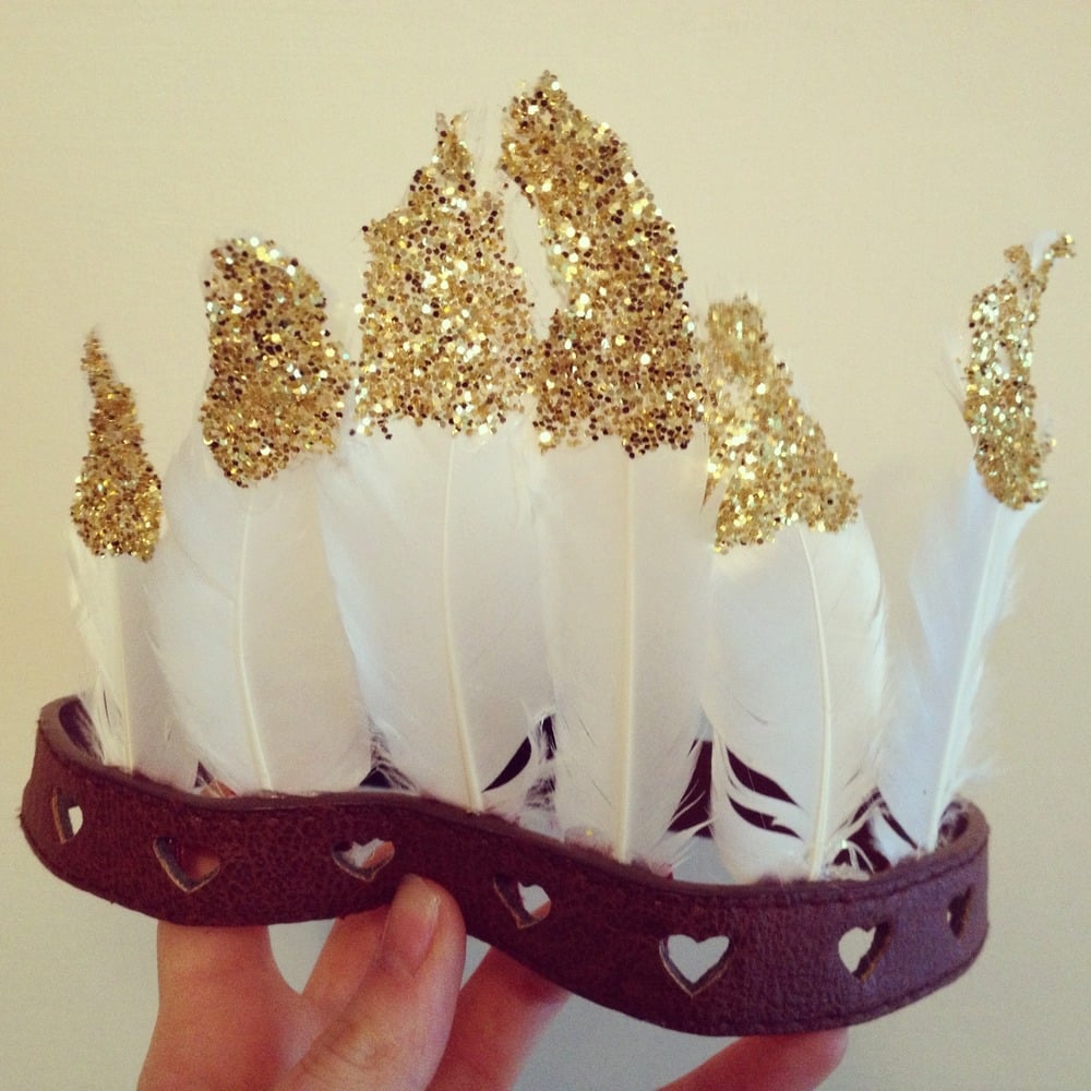 Image of Glitter-Dipped Headdress