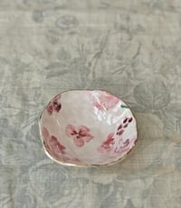 Image 2 of Painted florals dish