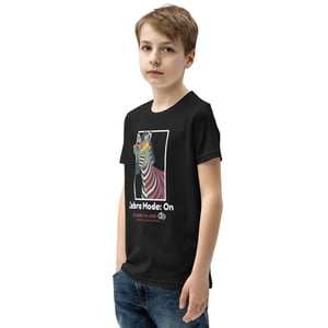 Image of Zebra Mode Youth Short Sleeve T-Shirt