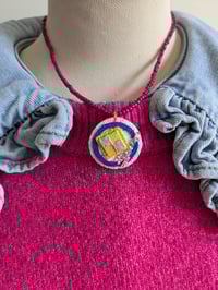 Image 3 of ONE OFF! Battenburg Necklace