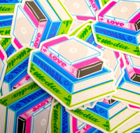 I Love Physical Media Sticker
