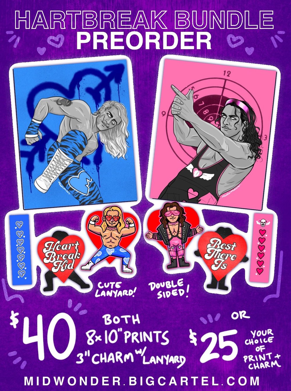 Image of Hart / HBK PRINT & CHARM MIX N MATCH