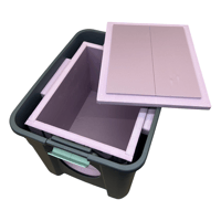 Image 3 of "Purricane Vault" Rapid Insulated Self-Warming Outdoor Cat Shelter