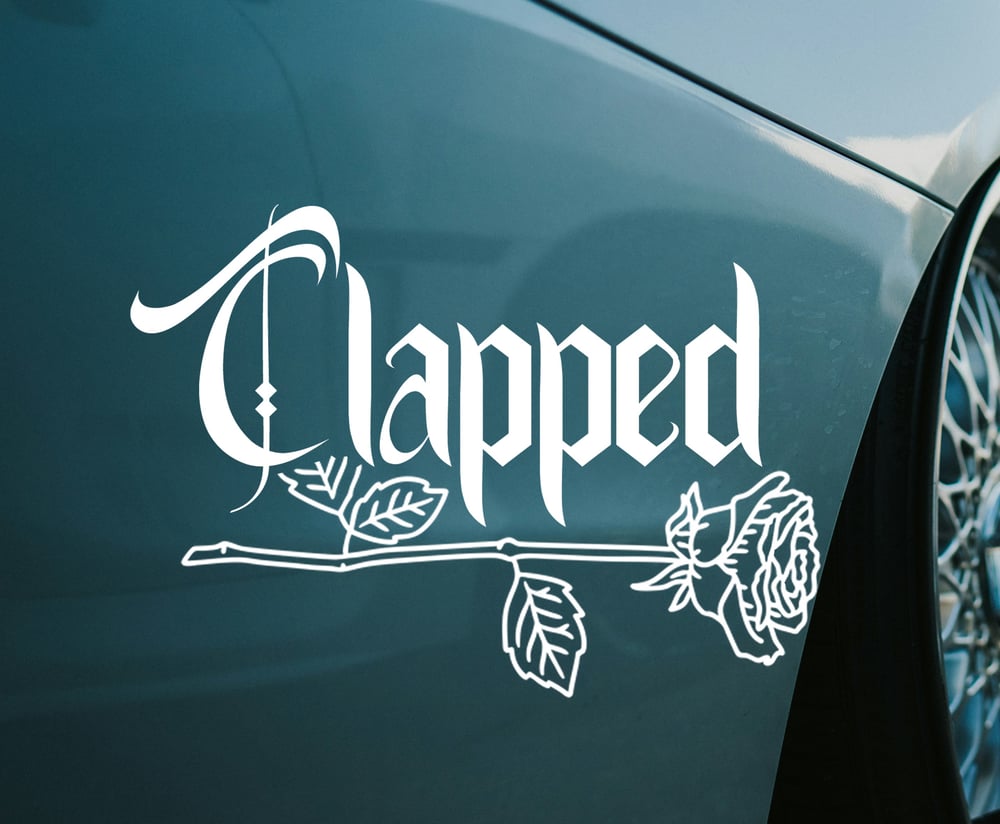 Image of Clapped Decal