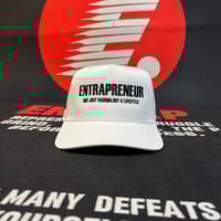 Image 1 of ENTRAPRENEUR Signature White Cap