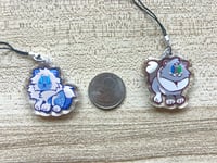 Image 5 of 1.5" Warriors Epoxy Phone Charms