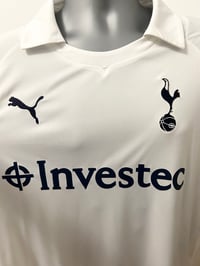 Image 4 of Tottenham Hotspur “MODRIĆ 14” 2011/12 Match Issue Long Sleeve Home Shirt + Europa patches (XL)