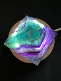 Image 14 of Rainbow Fluorite Crystal Pyramid #2285