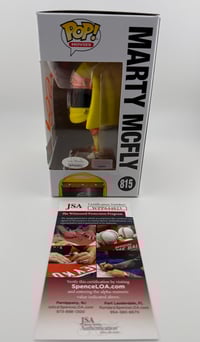 Image 3 of  Michael J. Fox Autographed Funko Pop JSA COA
