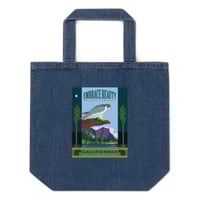 California Resistance Organic denim tote bag