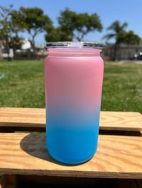 Image 8 of 16oz Ombré Plastic Can 