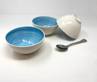 Image 3 of Porcelain Turquoise Bowl