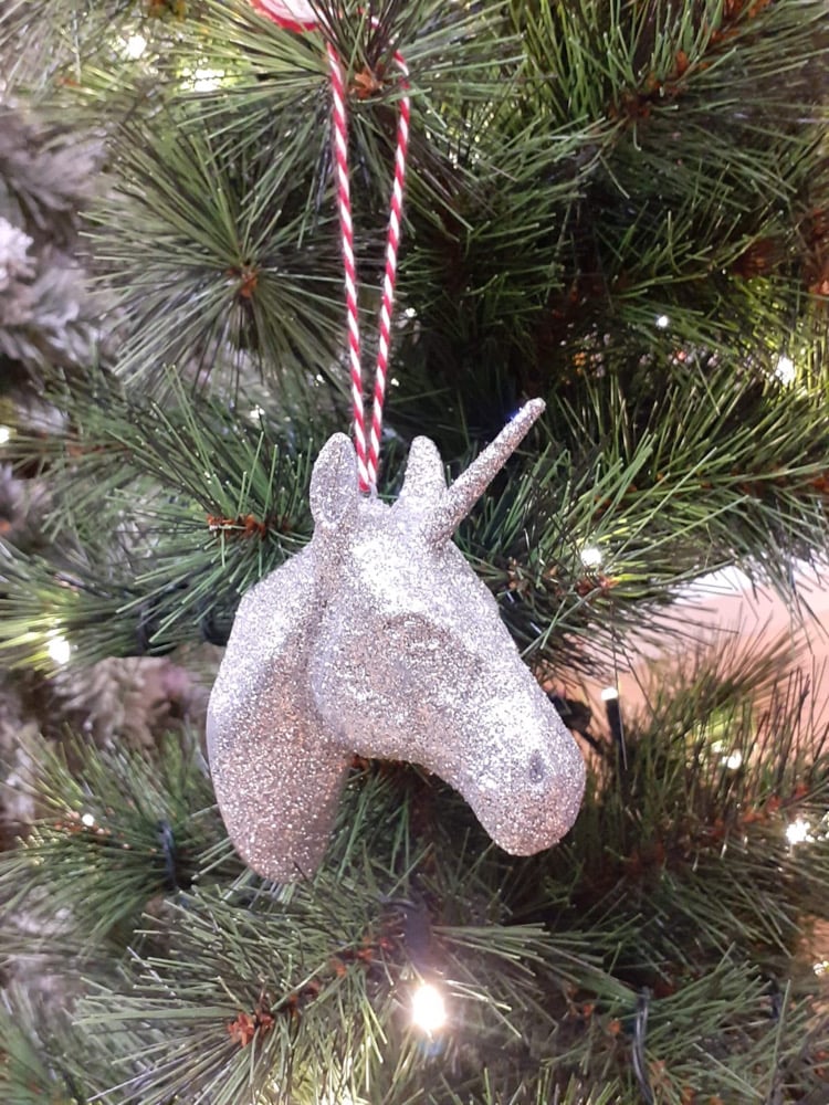 Image of Mini unicorn baubles