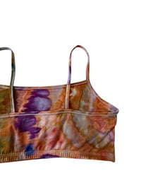 Image 5 of L (38) Cotton-Blend Strappy Bralette in Agate Ice Dye
