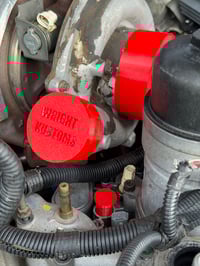 Image 4 of 2003-2007 6.0 Powerstroke turbo service covers (3)