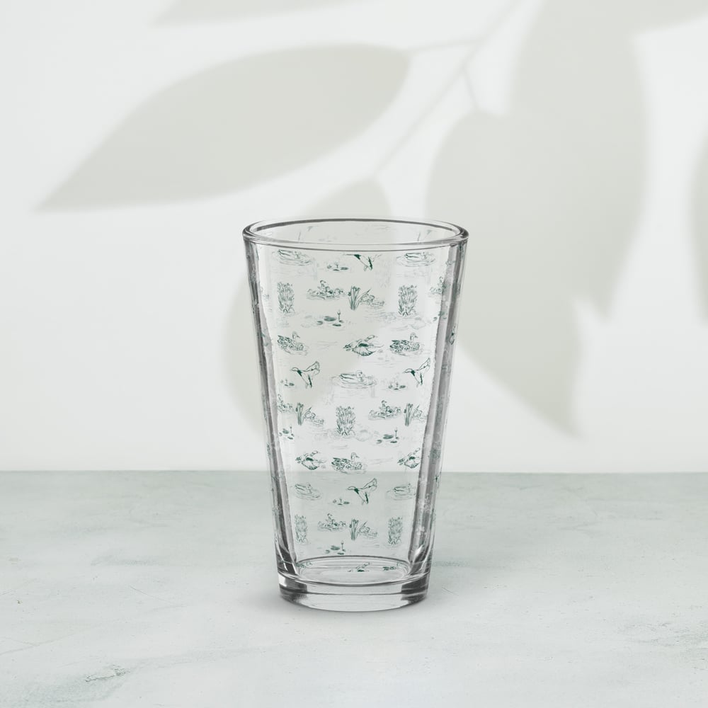 All the Ducks I Give Shaker pint glass