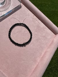 Image 2 of Simple obsidian bracelet 极简黑曜石手链