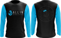 All In Black/ Blue Sleeves