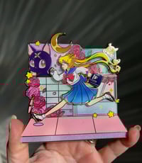 Image 1 of First Encounter enamel pin 