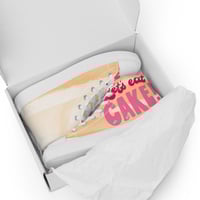 Image 1 of ZEN EXP - “Let’s Eat Cake” Women’s high top canvas shoes