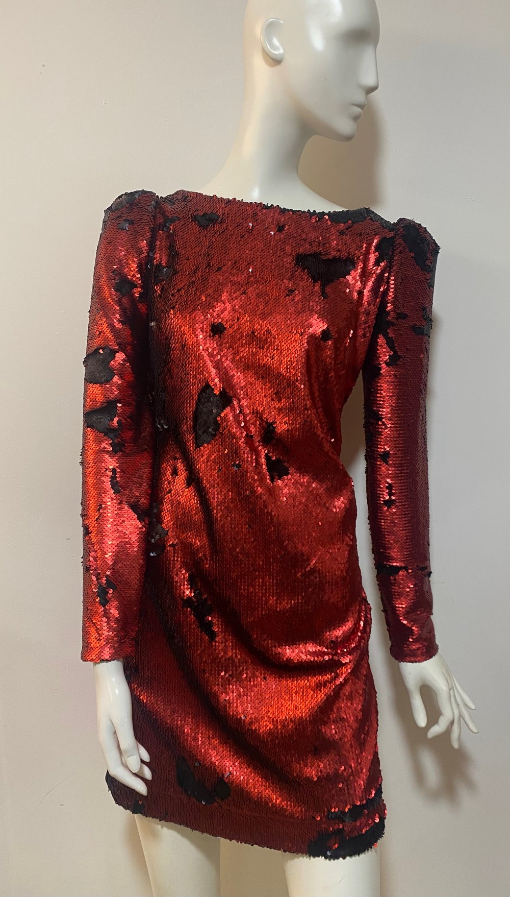 Stardust Sequin Dress in Silver Multi Sequin