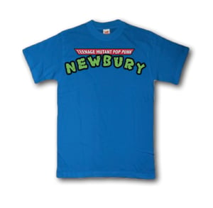 Image of Teenage Mutant Pop Punk Blue T-Shirt