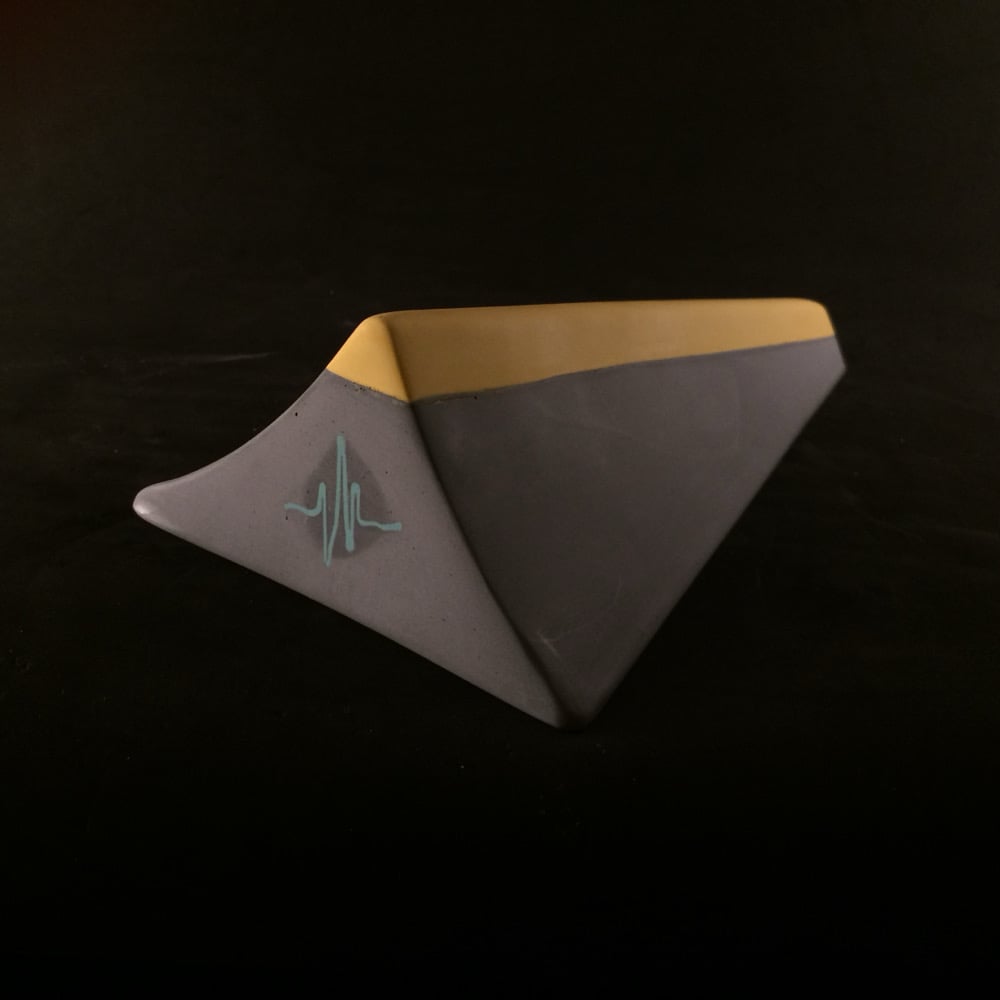 Image of Wired Ramps Quarter Pole Bank (Dark Grey and Yellow)