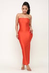 Sleeveless Tube Maxi Dress