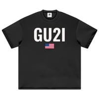 Image 1 of Get Use 2 It American Classic T-shirt (Black)