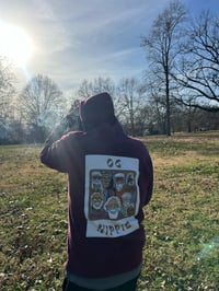 Image 1 of OG Hippie Zip Up Hoodie