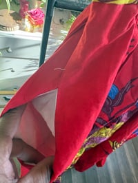 Image 3 of Custom long thick cotton skirt with pockets 