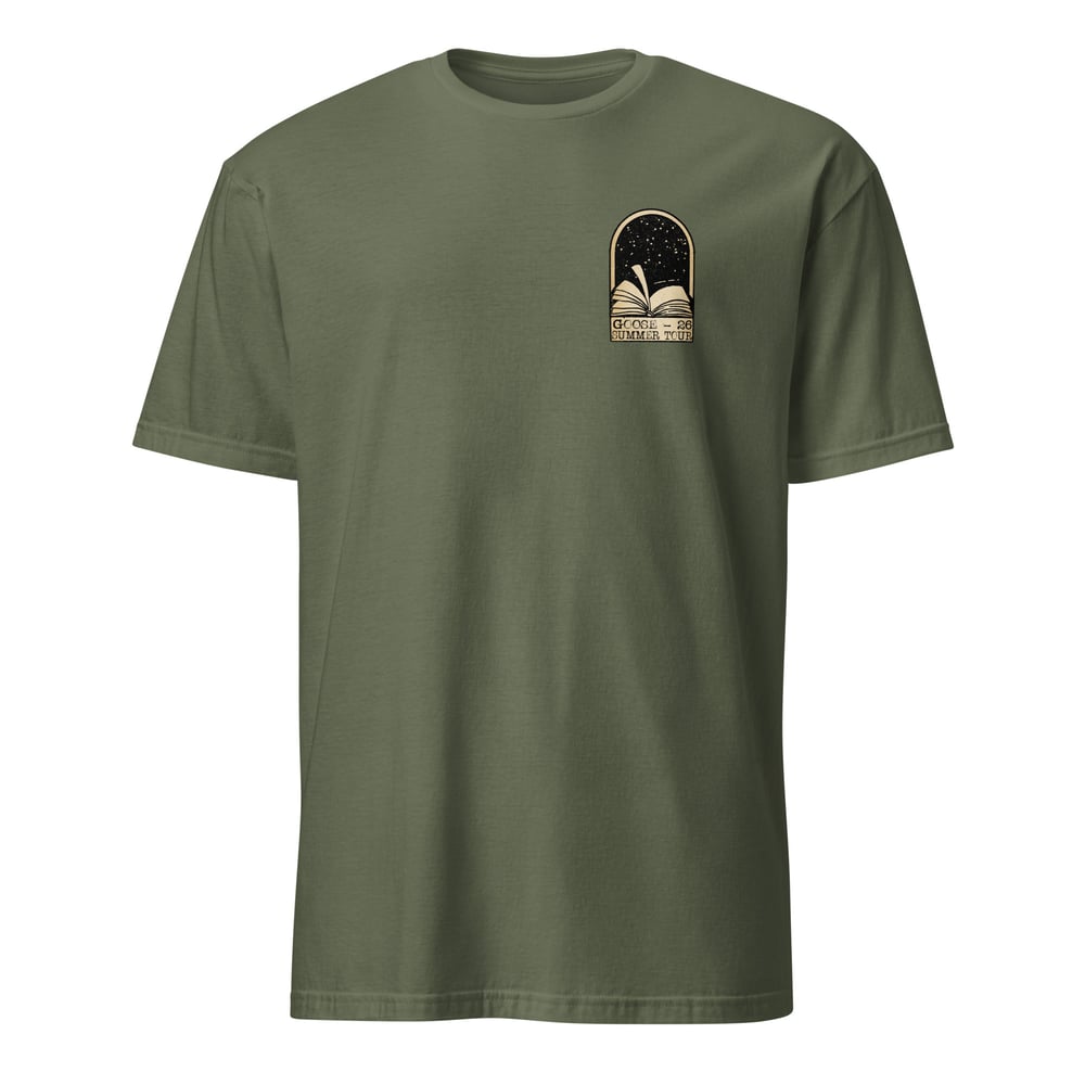 Summer Tour Book Card Soft Style T-Shirt