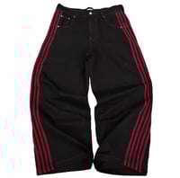 Image 4 of side-stitched baggy jeans