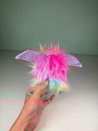 Image 4 of Weighted Mini Critter Monster - Neon Patch Fur