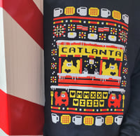 Image 1 of 2023 Holiday Sweatshirt: Scattered, Smothered, and Covered in Kittens Second Run preorder