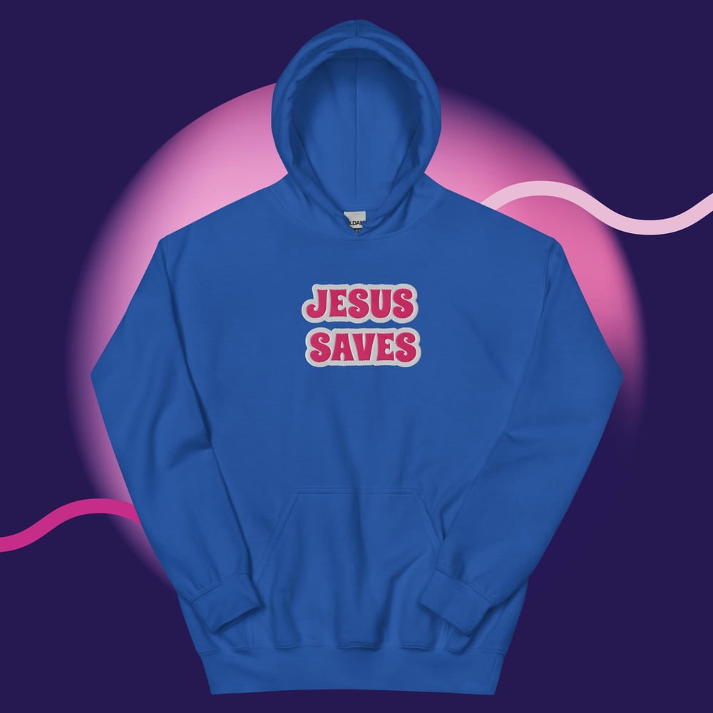 Image of JESUS SAVES HOODIES - COOL