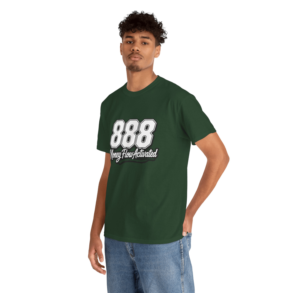 Image of Unisex T-Shirt — "888 Money Flow Activated" Graphic Tee