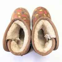 Image 6 of UGG Jona Confetti Logo Brown Kids Boots