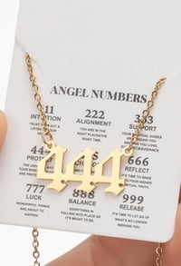 Image 3 of Angel Number Necklaces