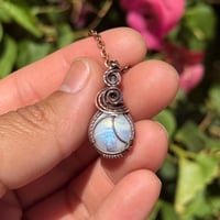 Image 1 of Mini Moonstone Moon 🌙🤍