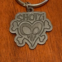 Image 1 of Shotzi Heart Keychain Pendant