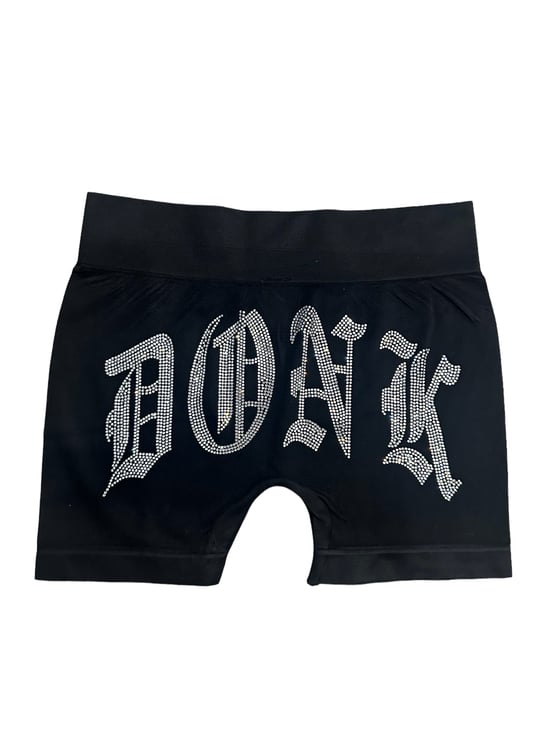 Image of DONK BIKE SHORTS (BLACK)
