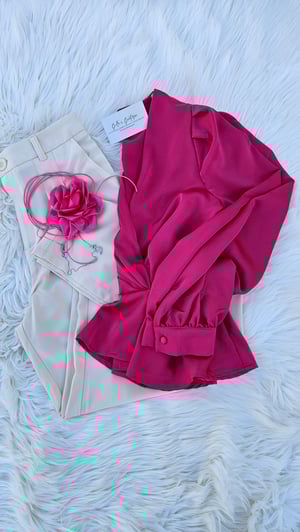 Image of Satin Blouse 